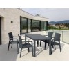 Τραπέζι Orlando 140x80x75 dark grey