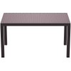 Τραπέζι Orlando 140x80x75 brown