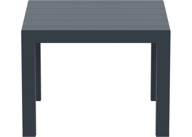 ΤΡΑΠΕΖΙ ΕΠΕΚΤ. VEGAS RATTAN 100X100/140 DARK GREY