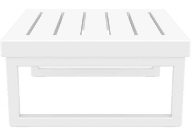 ΜΥΚΟΝΟΣ ΤΡΑΠΕΖΙ WHITE 65X65X33εκ. ΠΟΛ/ΝΙΟΥ