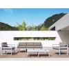 ΜΥΚΟΝΟΣ SET 3ΘΕΣ.SILVER GREY ΜΕ ΜΑΞ.(3ΘΕΣ.+2ΠΟΛ.+ΤΡΑΠ 130εκ.)