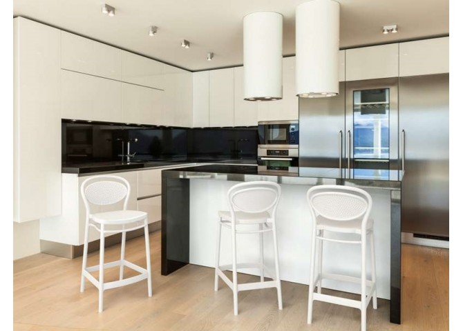 ΜΑΡΣΕΛ ΣΚΑΜΠΟ 65cm WHITE ΠΟΛ/ΝΙΟΥ
