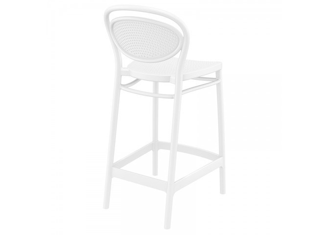 ΜΑΡΣΕΛ ΣΚΑΜΠΟ 65cm WHITE ΠΟΛ/ΝΙΟΥ