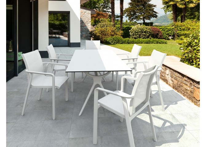 SET AIR 180X90 ΤΡ.ΜΕ 6 ΠΟΛ. PACIFIC WHITE