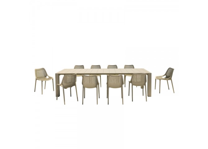 SET VEGAS 100X260/300 ΤΡ.ΜΕ 10 ΚΑΡ. AIR DOVE GREY