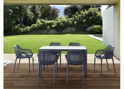 SET ARES 140X80 ΤΡ.ΜΕ 6 ΠΟΛ. AIR XL DARK GREY