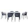SET ARES 140X80 ΤΡ.ΜΕ 6 ΠΟΛ. AIR XL DARK GREY