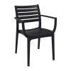 SET ARES 140X80 ΤΡ.ΜΕ 6 ΠΟΛ. ARTEMIS BLACK
