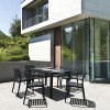 SET ARES 140X80 ΤΡ.ΜΕ 6 ΠΟΛ. ARTEMIS BLACK