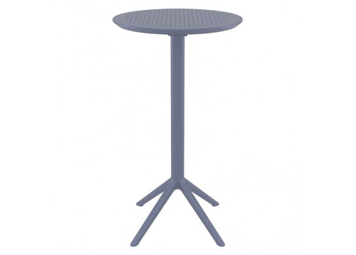 SKY DARK GREY BAR Φ60Χ108εκ.ΠΤΥΣ/ΝΟ ΤΡΑΠ. ΠΟΛ/ΝΙΟΥ