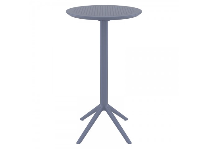 SKY DARK GREY BAR Φ60Χ108εκ.ΠΤΥΣ/ΝΟ ΤΡΑΠ. ΠΟΛ/ΝΙΟΥ