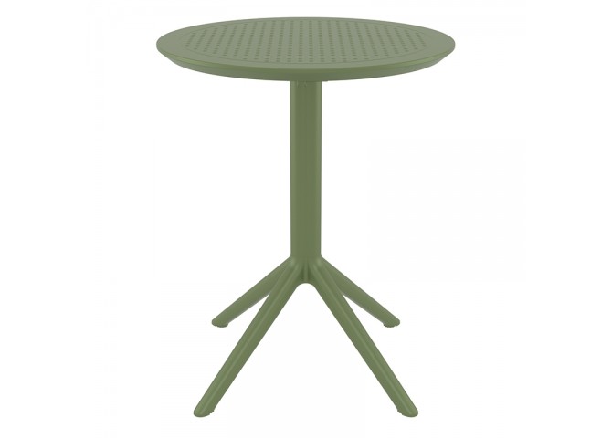 SKY OL.GREEN Φ60X74εκ. ΤΡΑΠΕΖΙ ΠΤΥΣ/ΝΟ ΠΟΛ/ΝΙΟΥ