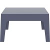 Τραπεζάκι Box dark grey 70x50x43