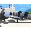 Τραπεζάκι Box dark grey 70x50x43