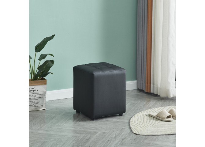 CUBE BLACK PU ΣΚΑΜΠΟ