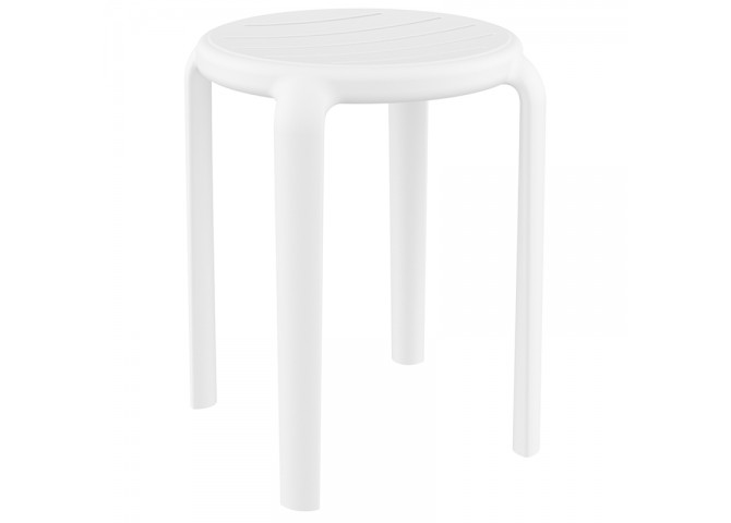 TOM 45εκ. ΣΚΑΜΠΟ WHITE ΠΟΛ/ΝΙΟΥ