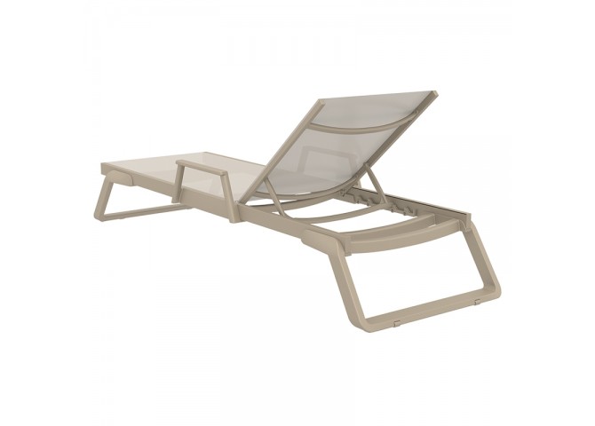 TROPIC ΞΑΠΛΩΣΤΡΑ ΜΕ ΜΠΡΑΤΣΑ TAUPE/TAUPE ΠΟΛ/ΝΙΟΥ