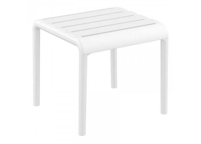 PARIS WHITE ΤΡΑΠΕΖΙ 42X41X40εκ. ΠΟΛ/ΝΙΟΥ