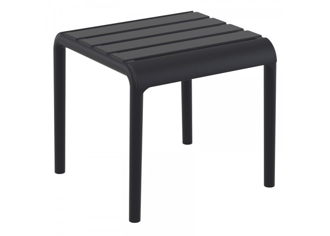 PARIS BLACK ΤΡΑΠΕΖΙ 42X41X40εκ. ΠΟΛ/ΝΙΟΥ