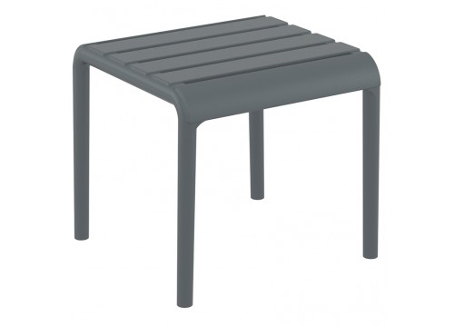PARIS DARK GREY ΤΡΑΠΕΖΙ 42X41X40εκ. ΠΟΛ/ΝΙΟΥ