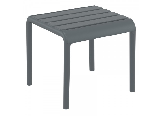 PARIS DARK GREY ΤΡΑΠΕΖΙ 42X41X40εκ. ΠΟΛ/ΝΙΟΥ