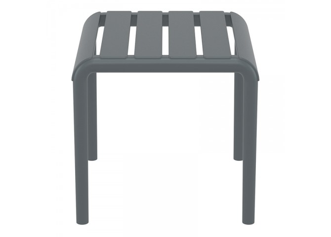 PARIS DARK GREY ΤΡΑΠΕΖΙ 42X41X40εκ. ΠΟΛ/ΝΙΟΥ