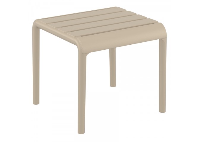 PARIS TAUPE ΤΡΑΠΕΖΙ 42X41X40εκ. ΠΟΛ/ΝΙΟΥ
