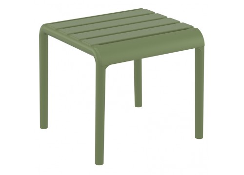 PARIS OLIVE GREEN ΤΡΑΠΕΖΙ 42X41X40εκ. ΠΟΛ/ΝΙΟΥ