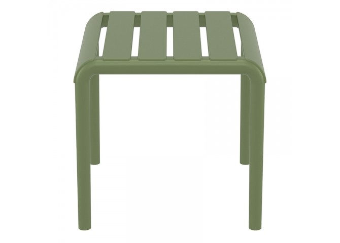 PARIS OLIVE GREEN ΤΡΑΠΕΖΙ 42X41X40εκ. ΠΟΛ/ΝΙΟΥ