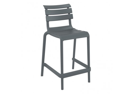 HELEN 65εκ. ΣΚΑΜΠΟ DARK GREY ΠΟΛ/ΝΙΟΥ