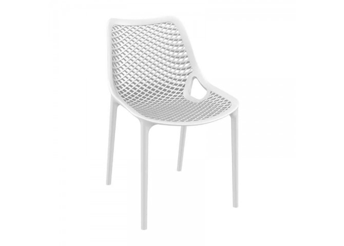 Σετ Τραπεζαρίας 5τμχ Vegas Air White 100X100/140Χ75εκ.