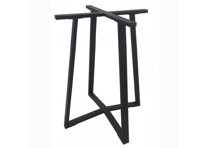 BISTRO ΜΕΣΑΙΟΥ ΥΨΟΥΣ  60X60X93εκ. ΒΑΣΗ ΜΕΤΑΛΛΙΚΗ ΜΕ ΡΕΓ/ΡΟΥΣ