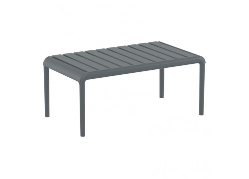 PARIS DARK GREY ΤΡΑΠΕΖΙ 90X50X40εκ. ΠΟΛ/ΝΙΟΥ