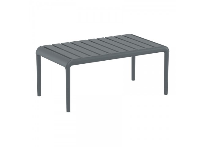 PARIS DARK GREY ΤΡΑΠΕΖΙ 90X50X40εκ. ΠΟΛ/ΝΙΟΥ
