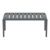 PARIS DARK GREY ΤΡΑΠΕΖΙ 90X50X40εκ. ΠΟΛ/ΝΙΟΥ