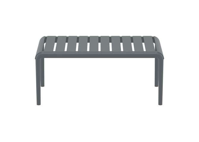 PARIS DARK GREY ΤΡΑΠΕΖΙ 90X50X40εκ. ΠΟΛ/ΝΙΟΥ