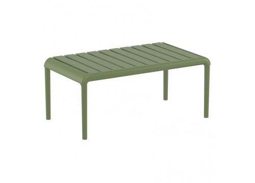 PARIS OLIVE GREEN ΤΡΑΠΕΖΙ 90X50X40εκ. ΠΟΛ/ΝΙΟΥ