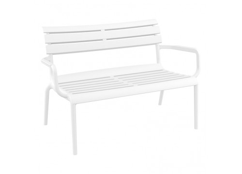 PARIS ΚΑΝΑΠΕΣ WHITE 116X70X75εκ. ΠΟΛ/ΝΙΟΥ