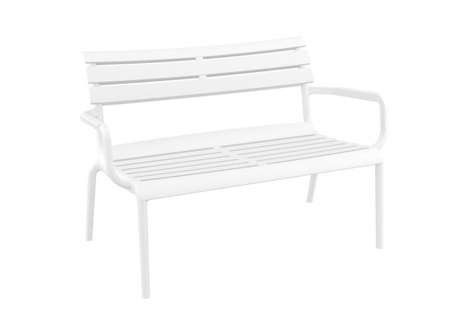 PARIS ΚΑΝΑΠΕΣ WHITE 116X70X75εκ. ΠΟΛ/ΝΙΟΥ