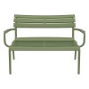 PARIS ΚΑΝΑΠΕΣ OLIVE GREEN 116X70X75εκ. ΠΟΛ/ΝΙΟΥ