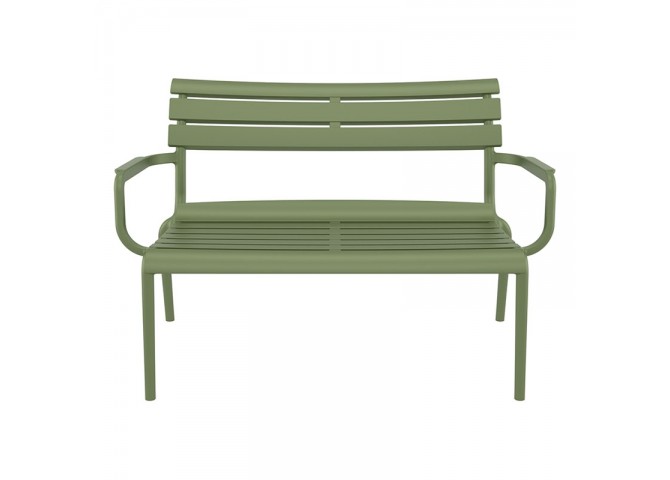 PARIS ΚΑΝΑΠΕΣ OLIVE GREEN 116X70X75εκ. ΠΟΛ/ΝΙΟΥ