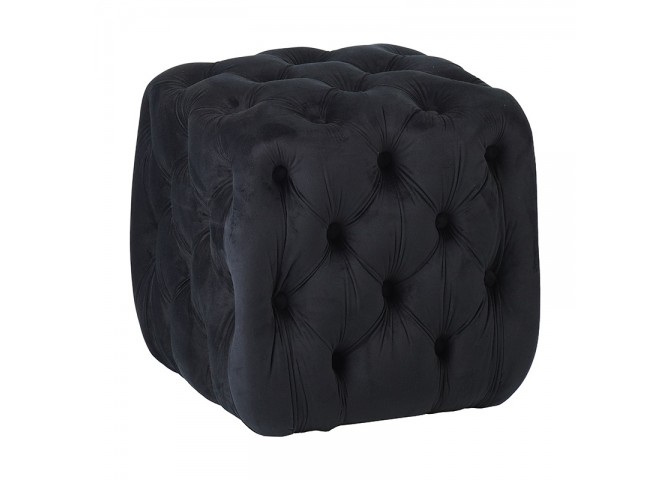ASTRA ΣΚΑΜΠΟ BLACK VELVET ΥΦΑΣΜΑ 45X45Χ45εκ.