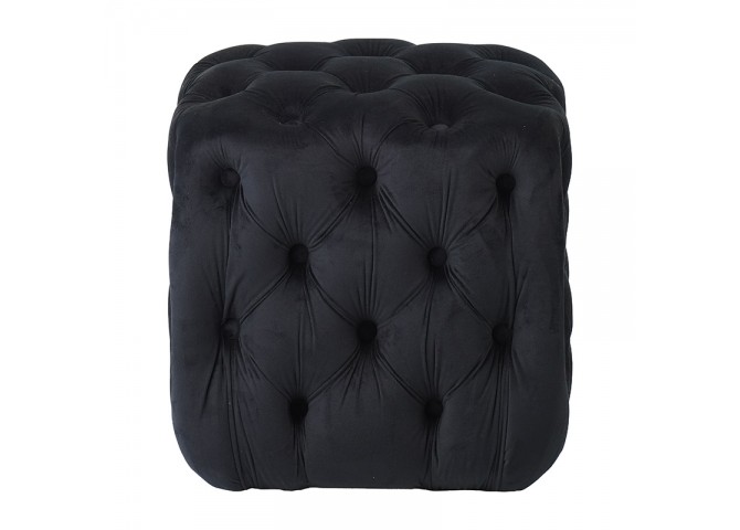 ASTRA ΣΚΑΜΠΟ BLACK VELVET ΥΦΑΣΜΑ 45X45Χ45εκ.