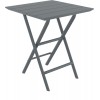 HELEN DARK GREY 60Χ60X74εκ. ΤΡΑΠΕΖΙ ΠΤΥΣ/ΝΟ ΠΟΛ/ΝΙΟΥ