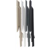 HELEN DARK GREY 60Χ60X74εκ. ΤΡΑΠΕΖΙ ΠΤΥΣ/ΝΟ ΠΟΛ/ΝΙΟΥ