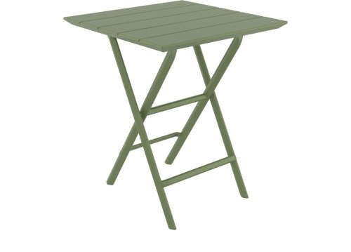HELEN OLIVE GREEN 60Χ60X74εκ. ΤΡΑΠΕΖΙ ΠΤΥΣ/ΝΟ ΠΟΛ/ΝΙΟΥ