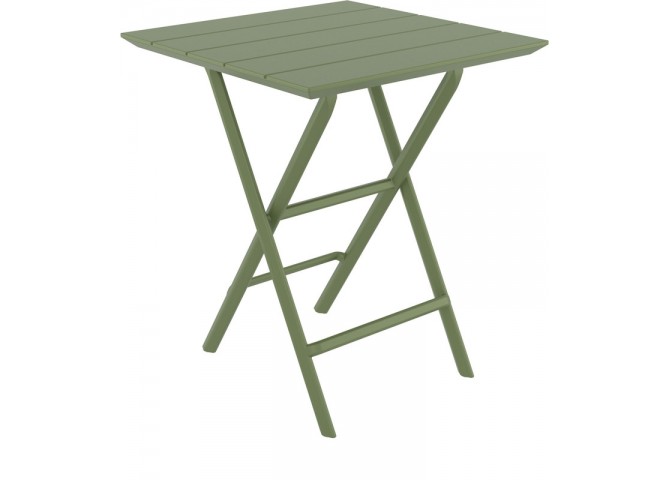 HELEN OLIVE GREEN 60Χ60X74εκ. ΤΡΑΠΕΖΙ ΠΤΥΣ/ΝΟ ΠΟΛ/ΝΙΟΥ