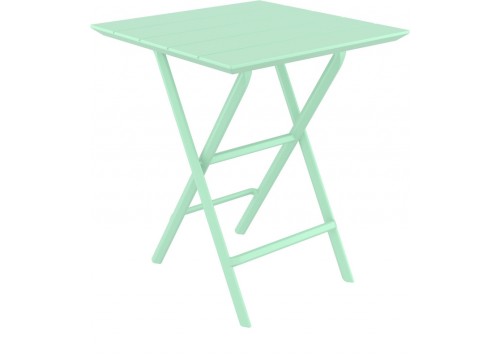 HELEN OPALINE GREEN 60Χ60X74εκ. ΤΡΑΠΕΖΙ ΠΤΥΣ/ΝΟ ΠΟΛ/ΝΙΟΥ