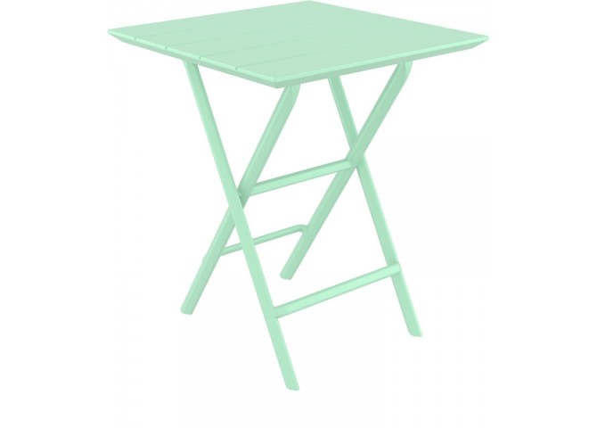 HELEN OPALINE GREEN 60Χ60X74εκ. ΤΡΑΠΕΖΙ ΠΤΥΣ/ΝΟ ΠΟΛ/ΝΙΟΥ