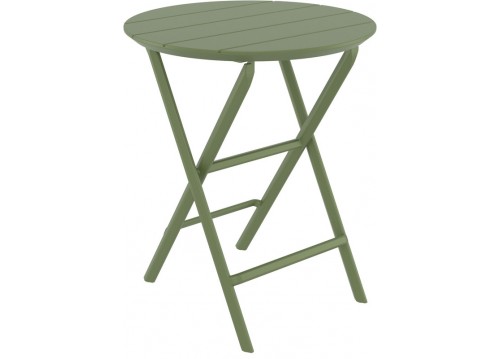 HELEN OLIVE GREEN Φ60X74εκ. ΤΡΑΠΕΖΙ ΠΤΥΣ/ΝΟ ΠΟΛ/ΝΙΟΥ